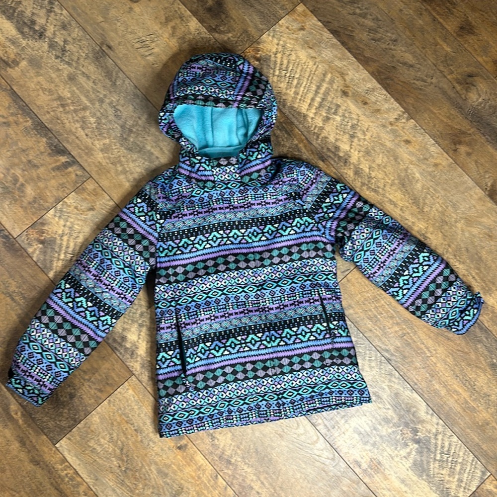 PLACE Girls’ 3-in-1 Hooded Winter Snow Jacket, Size S (5/6), EUC